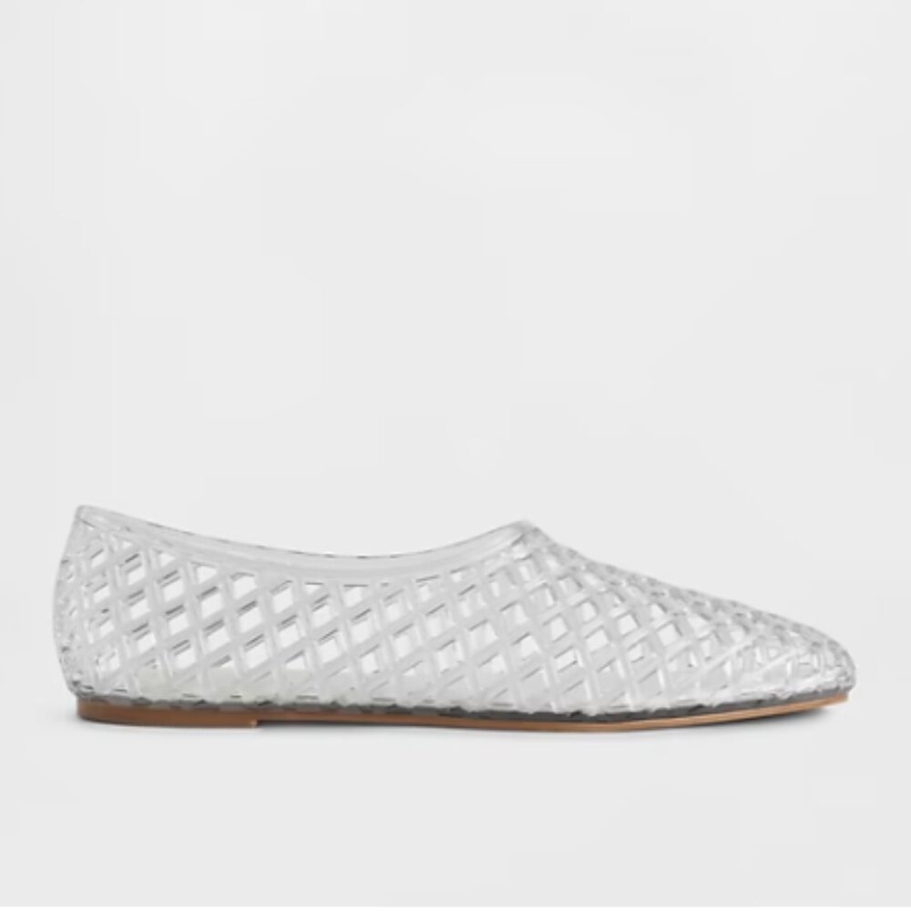 Gap Jelly Ballet Flats - NWT - Size 8 - Clear Sky